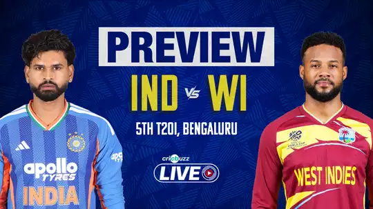 India vs West Indies 5th T20I